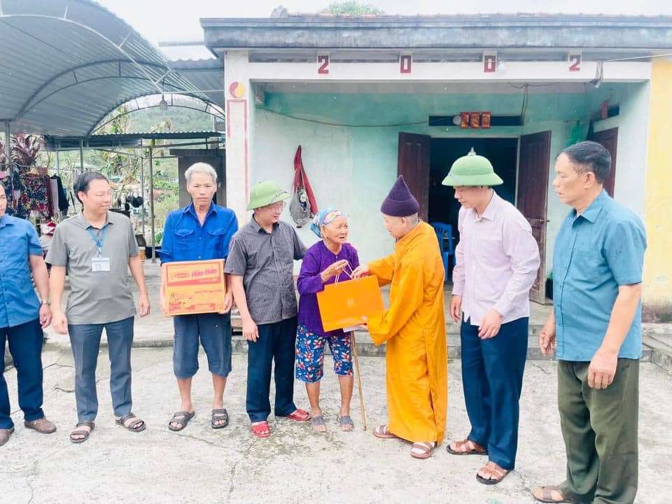 Giáo hội Phật giáo tỉnh Quảng Ninh kêu gọi Tăng Ni, Phật tử chung tay ủng hộ đồng bào bị ảnh hưởng bởi cơn bão số 3 