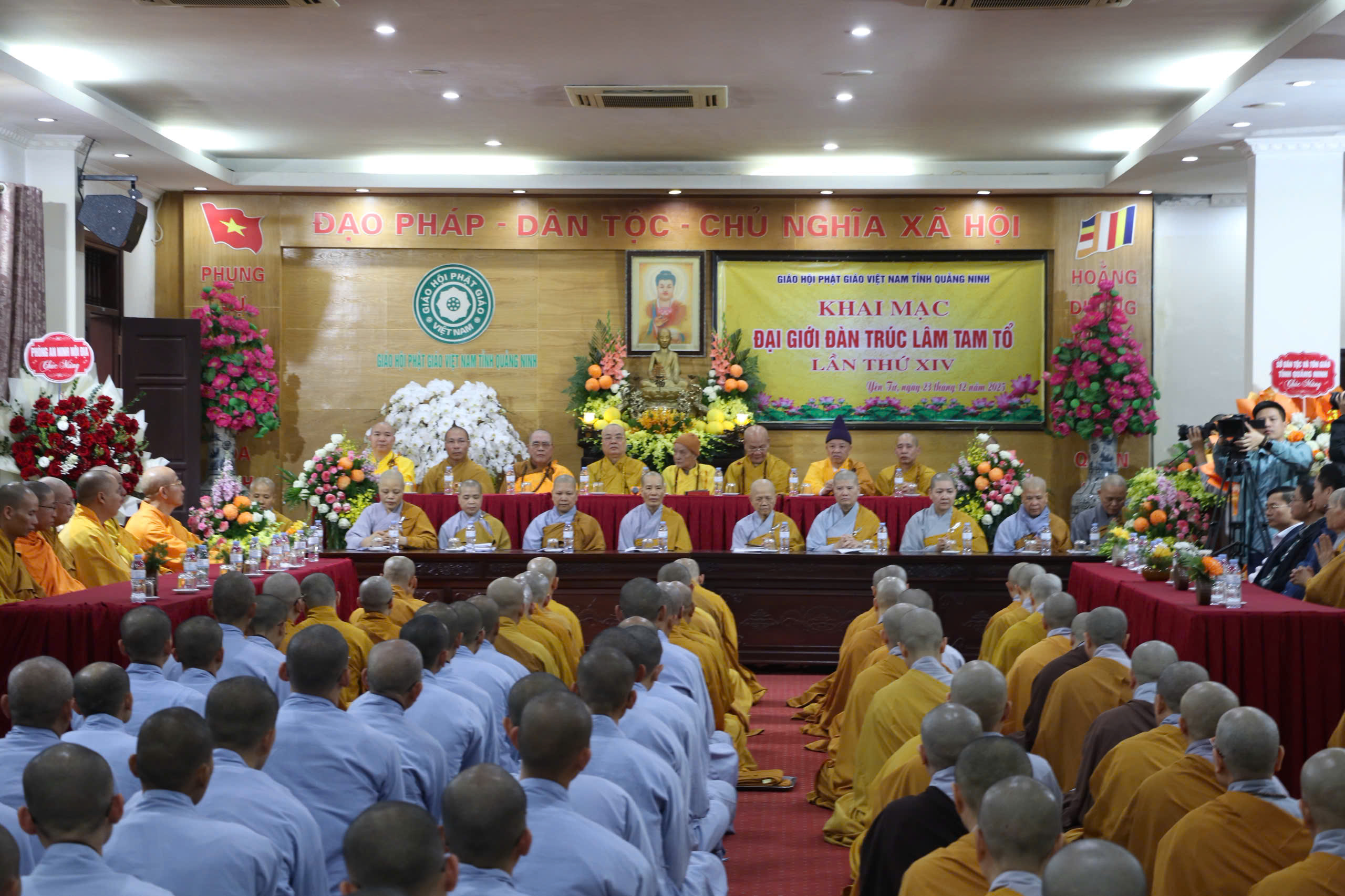 Đại giới đàn Trúc Lâm Tam Tổ lần thứ XIV khảo hạch các giới tử 